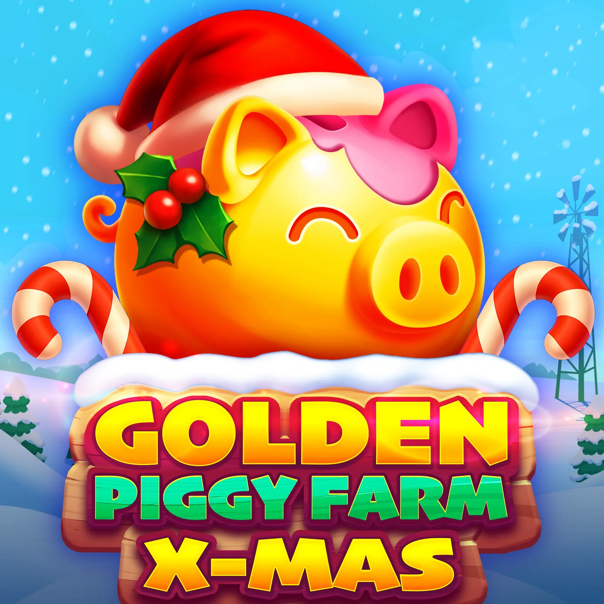 Golden Piggy Farm X-Mas game card image